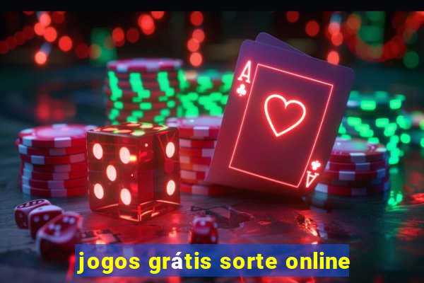 jogos grátis sorte online