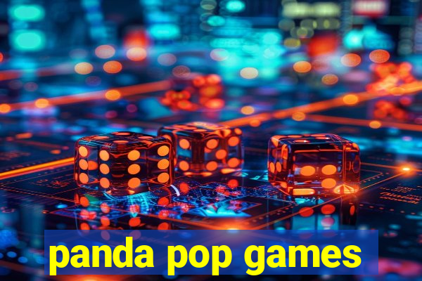 panda pop games