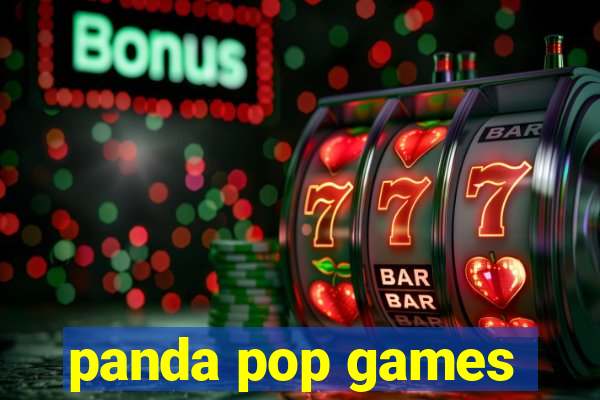 panda pop games