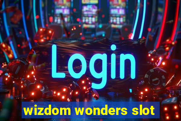 wizdom wonders slot