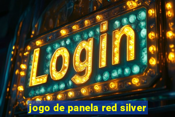 jogo de panela red silver