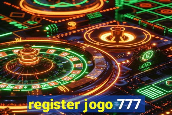 register jogo 777