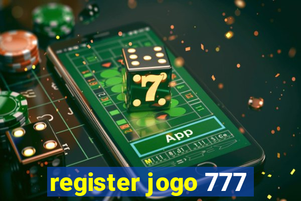 register jogo 777