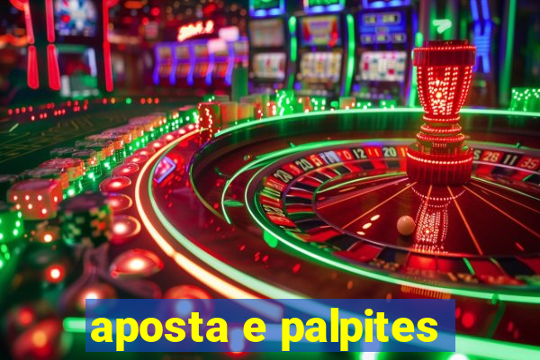 aposta e palpites