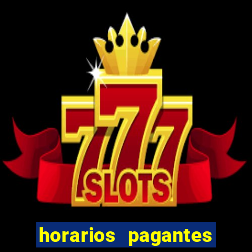 horarios pagantes pg slots