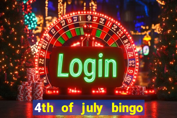 4th of july bingo cards printable free