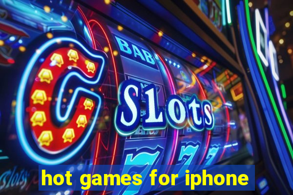 hot games for iphone