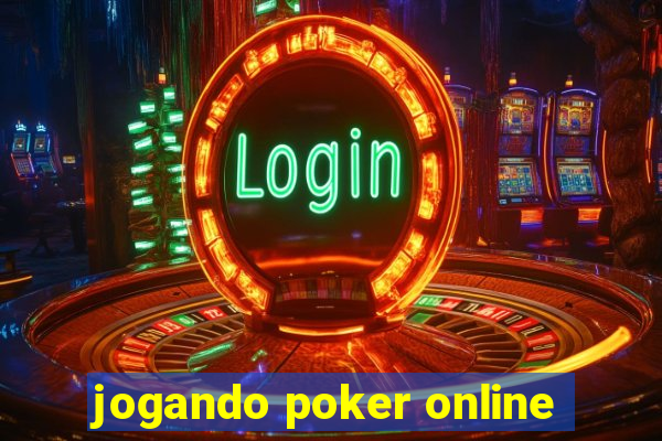 jogando poker online