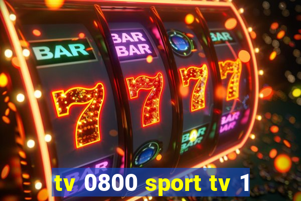 tv 0800 sport tv 1