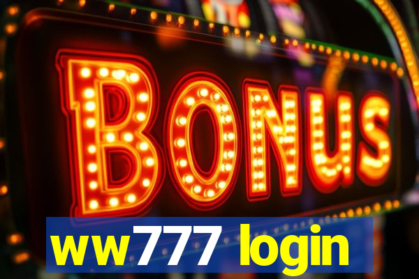 ww777 login