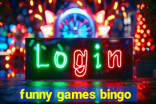 funny games bingo