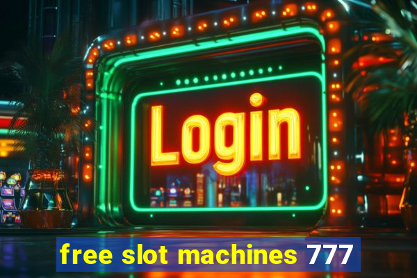 free slot machines 777