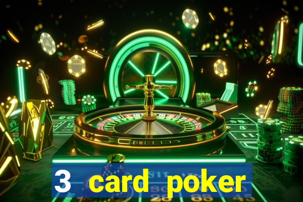 3 card poker casino rules