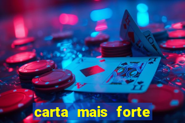 carta mais forte do poker