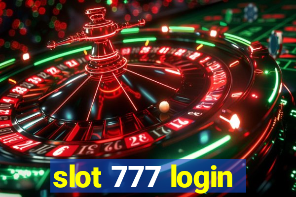 slot 777 login