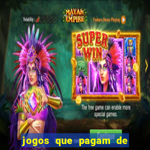 jogos que pagam de verdade no pix