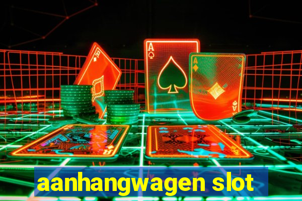 aanhangwagen slot