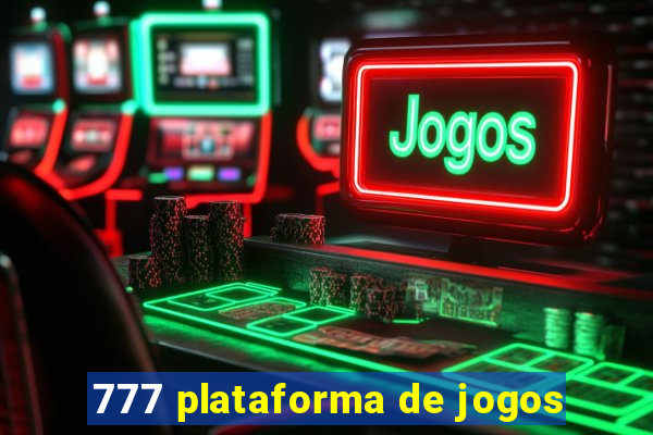 777 plataforma de jogos