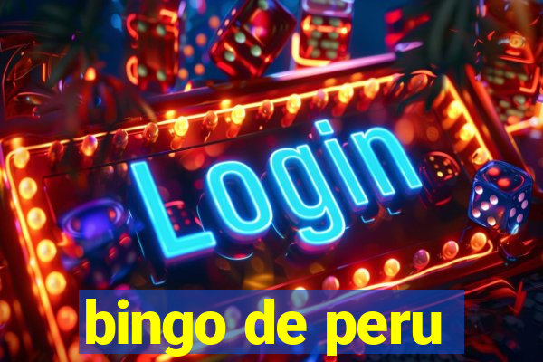 bingo de peru