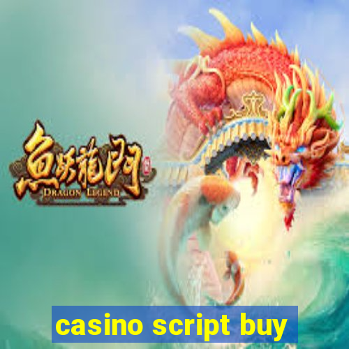 casino script buy