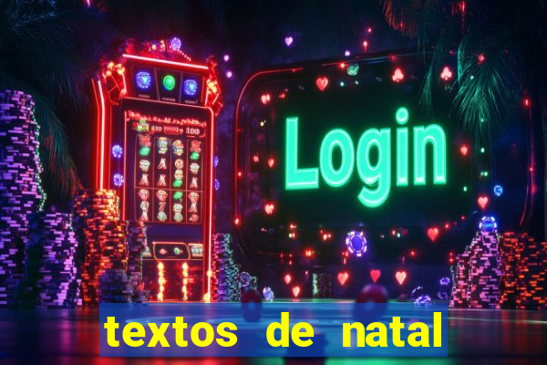 textos de natal para leitura