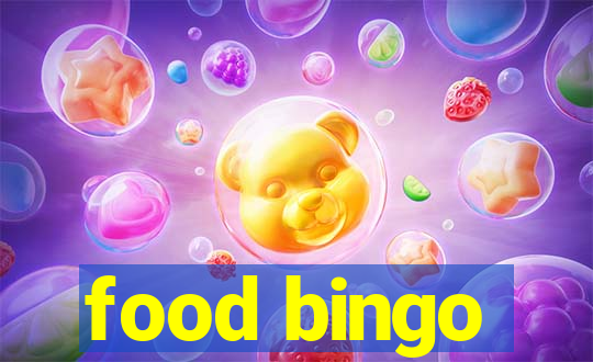 food bingo