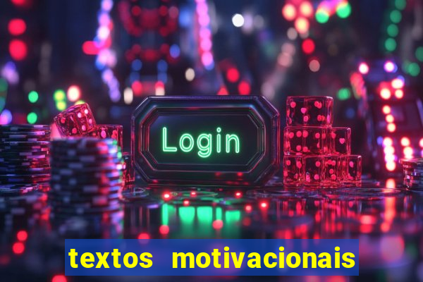 textos motivacionais para equipes