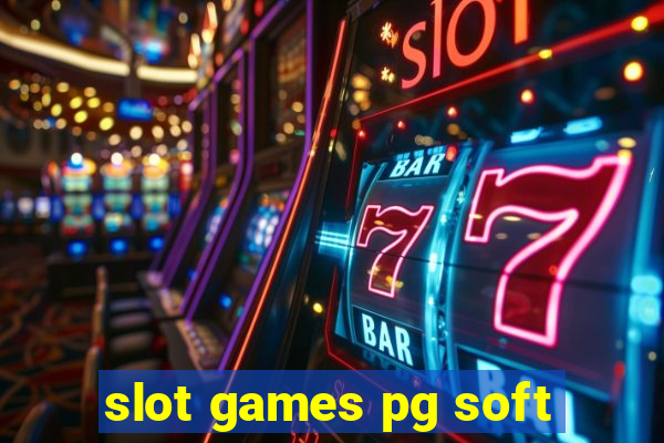 slot games pg soft