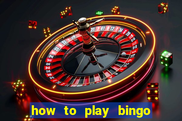 how to play bingo at home