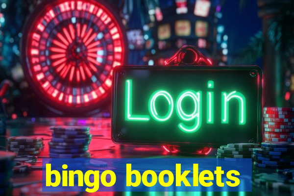 bingo booklets