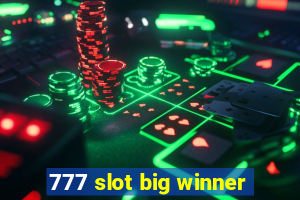 777 slot big winner