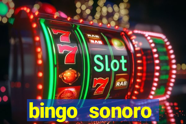 bingo sonoro educa??o infantil