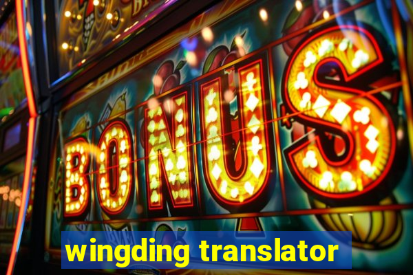 wingding translator