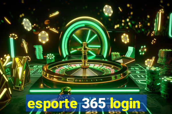 esporte 365 login