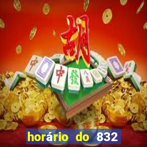 horário do 832 vila nova de colares