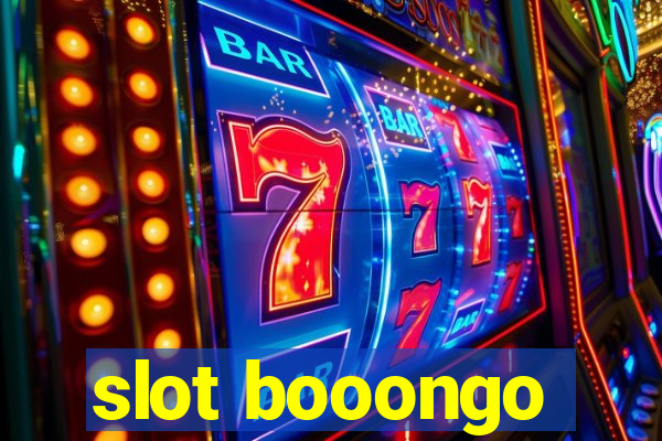 slot booongo