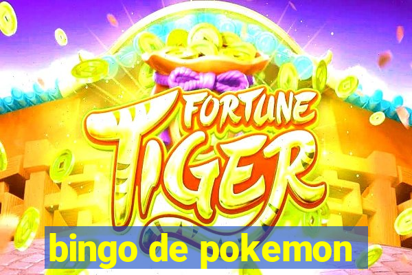 bingo de pokemon