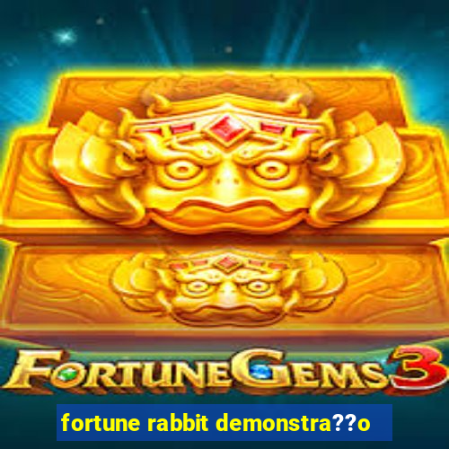 fortune rabbit demonstra??o