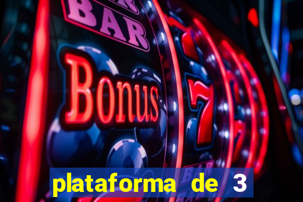 plataforma de 3 reais link