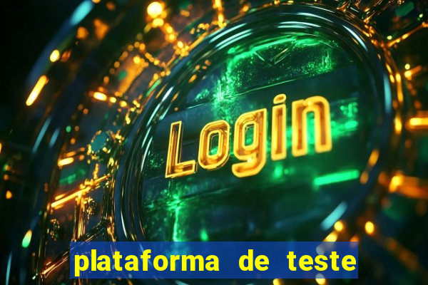 plataforma de teste pg demo