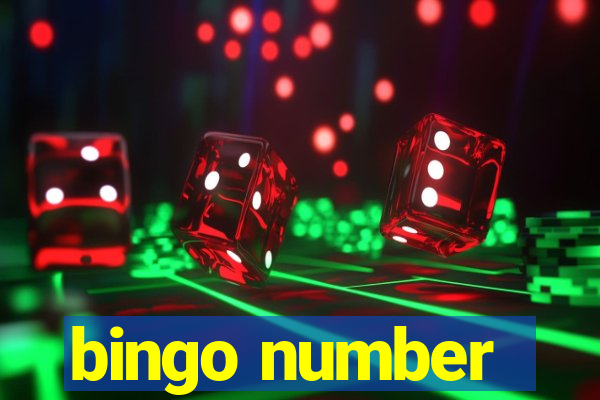 bingo number