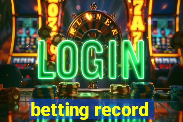 betting record