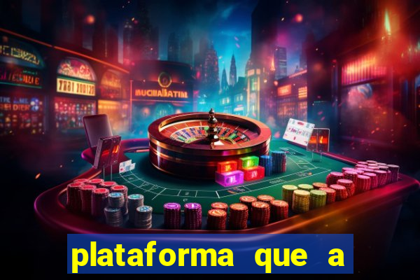 plataforma que a virgínia joga