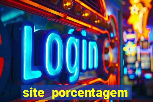 site porcentagem slots pg