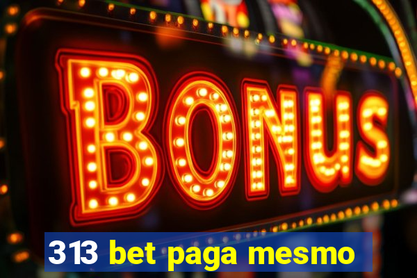 313 bet paga mesmo