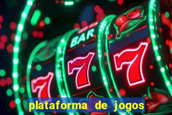 plataforma de jogos de aposta nova