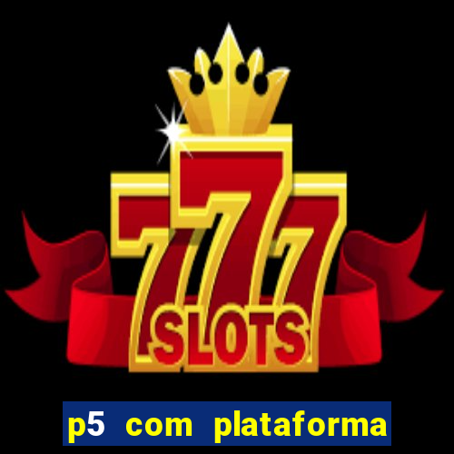 p5 com plataforma de jogos