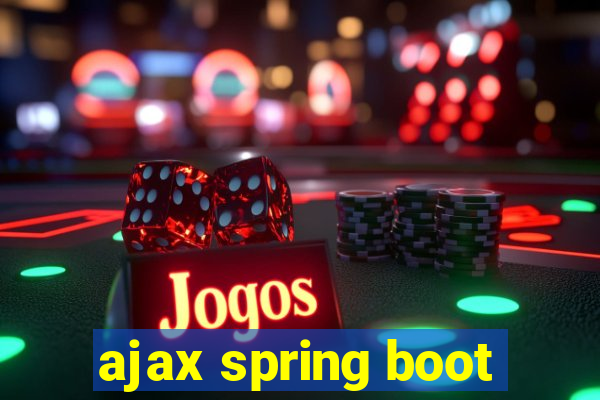 ajax spring boot