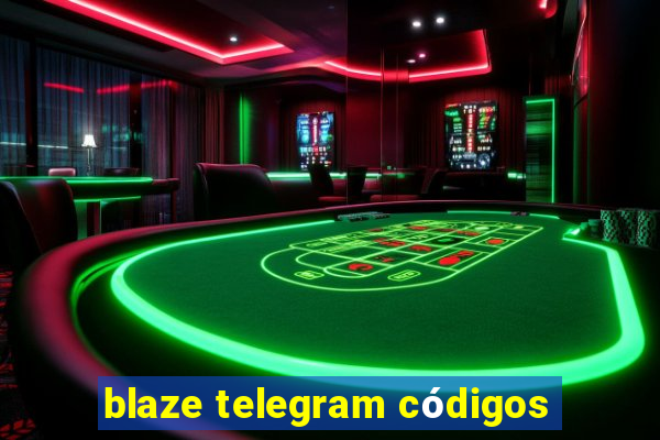 blaze telegram códigos