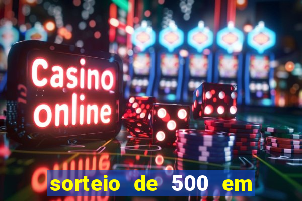 sorteio de 500 em cash toda segunda feira novibet como funciona